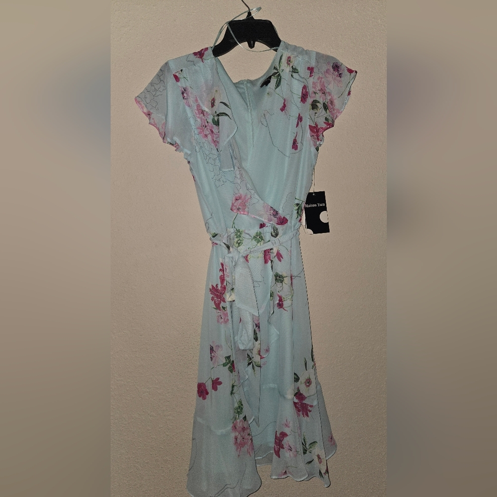 Maison Tara Floral Wrap Dress